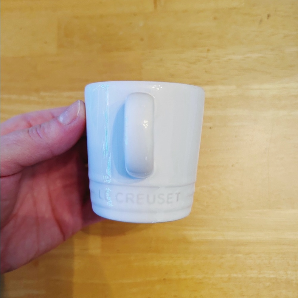Le Creuset Classic White Stoneware Espresso Mug